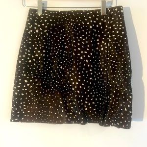 Kate spade leather skirt
